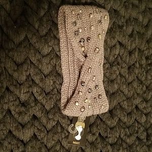Jeweled ear warmer/head wrap